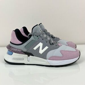 New Balance Women’s Size 7.0 B 997 Sport Steel Crystal Pink Athletic Shoes